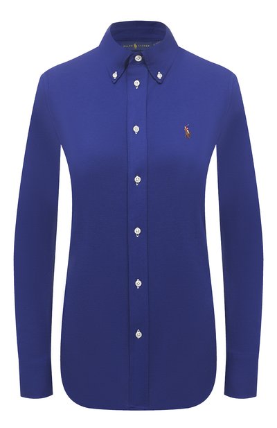 Женская хлопковая рубашка POLO RALPH LAUREN, арт. 211664427