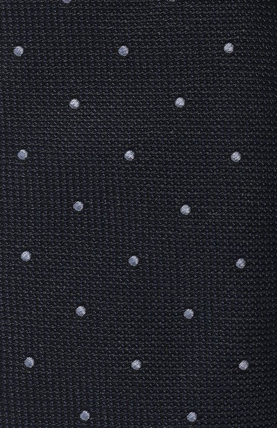 Шелковый галстук CORNELIANI темно-синего цвета по цене 24500 руб., арт. 94U390-9420307, фото 4 Шелковый галстук CORNELIANI, арт. 94U390-9420307, фото 4