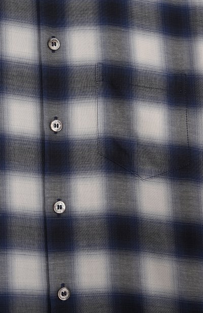 Рубашка из хлопка и вискозы GOLDEN GOOSE DELUXE BRAND, арт. GKP01397.P001937, фото 3