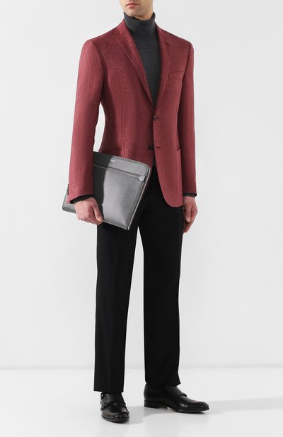 Кожаная папка для бумаг evoluzione на молнии SERAPIAN, арт. SEV0EMLL5940M35E, фото 2