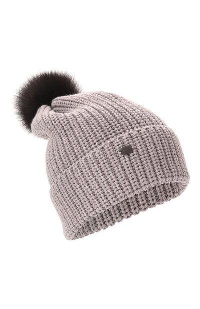 Шер стяная шапка с отделкой из меха соболя BLACK SABLE, арт. BS-005CE, фото 1