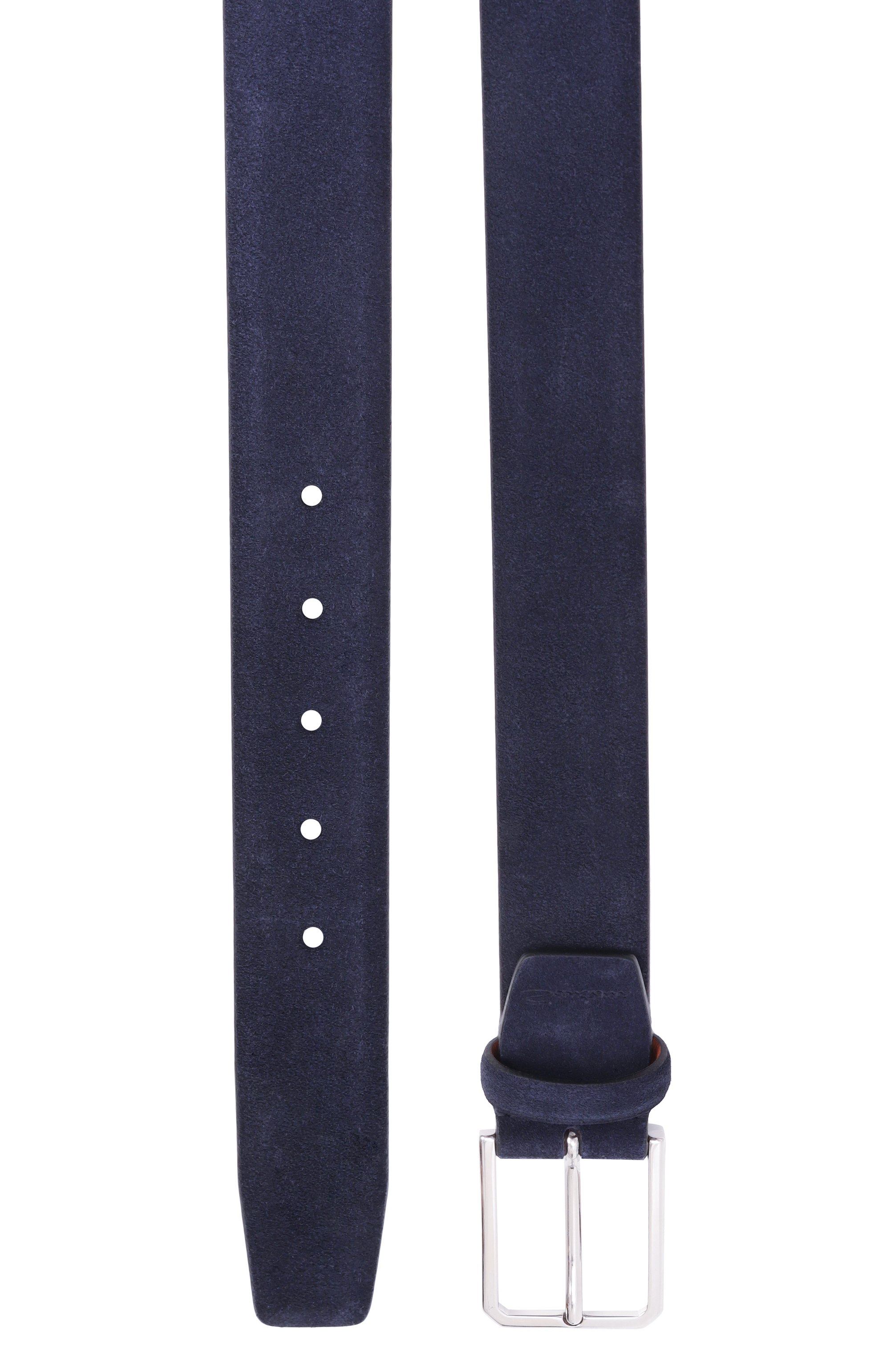 Замшевый ремень SANTONI, арт. CM35VS003B91EACD, фото 3