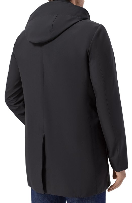Плащ Revido-SKT Moorer REVID0/SKT Чёрный  REVID0/SKT Фото 4