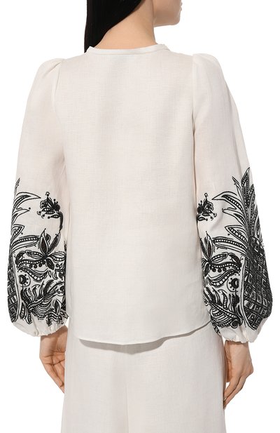 Льняная блузка DOROTHEE SCHUMACHER, арт. 548806, фото 4