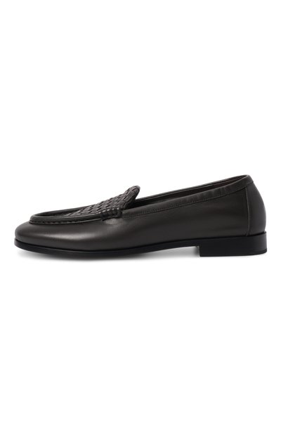 Кожаные лоферы silenzio BOTTEGA VENETA, арт. 876082/VBSD0_001, фото 3