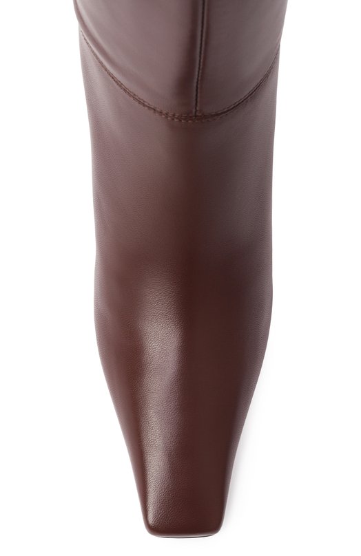 Кожаные сапоги Orsola 75 Armarium ARMFWSC12/NA04 Коричневый  ARMFWSC12/NA04 Фото 6