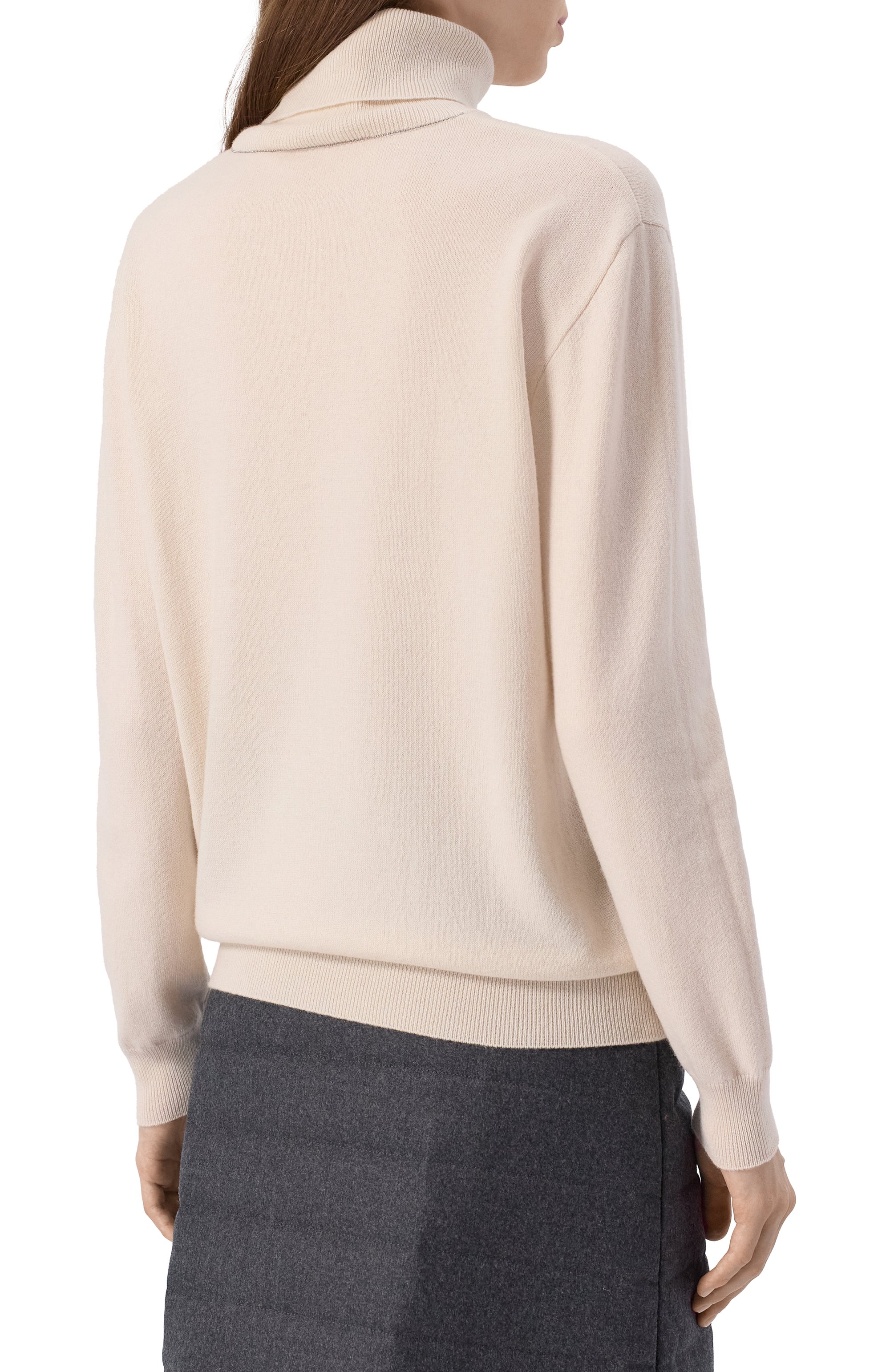 Кашемировая водолазка BRUNELLO CUCINELLI, арт. M12150103, фото 4