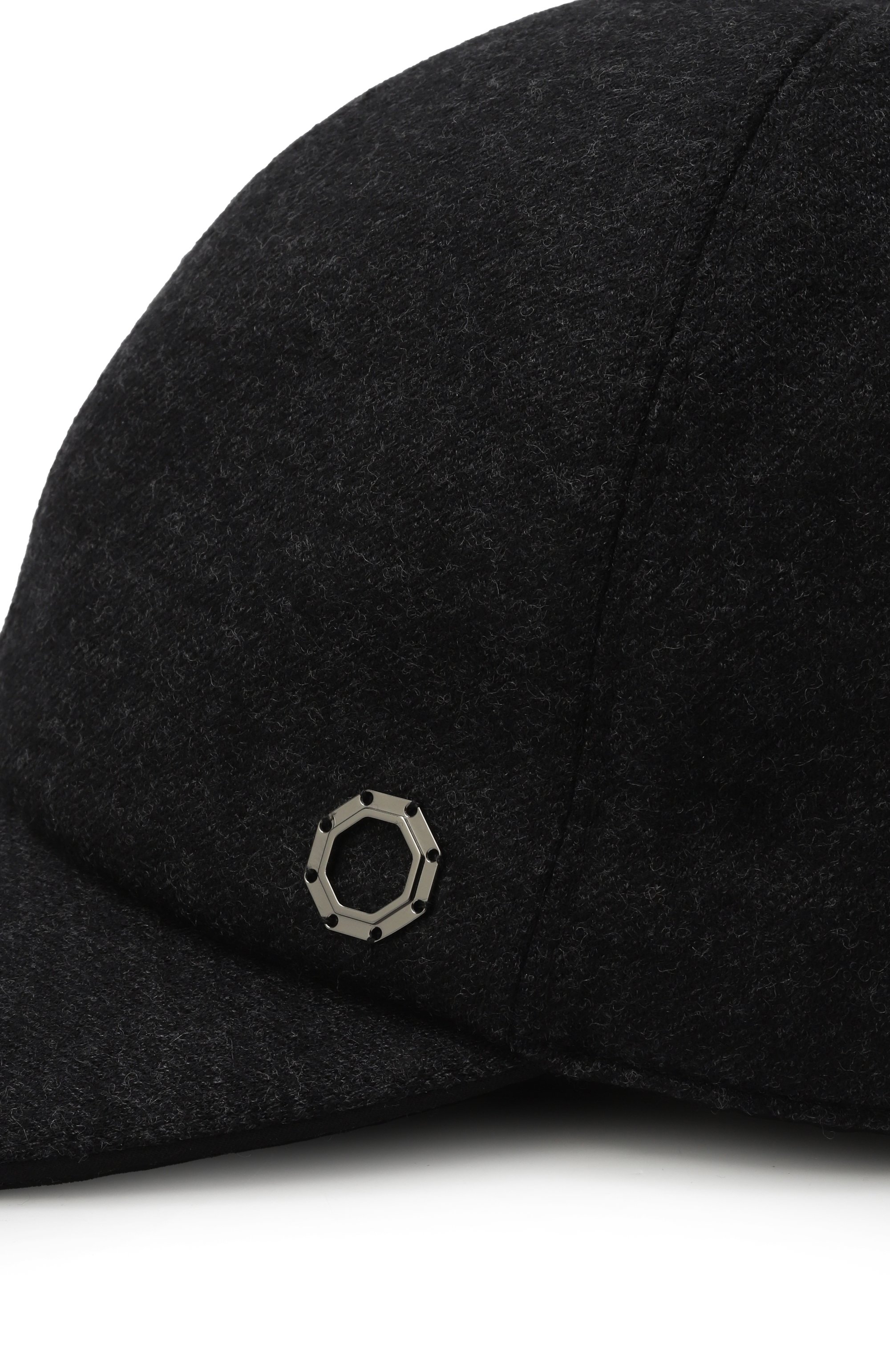 Шерстяная бейсболка STEFANO RICCI темно-серого цвета по цене 68250 руб., арт. MCV54TX34E/W0036R, фото 3 Шерстяная бейсболка STEFANO RICCI, арт. MCV54TX34E/W0036R, фото 3