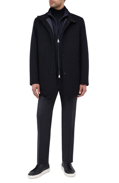 Шерстяное пальто BOSS, арт. 50438924, фото 2