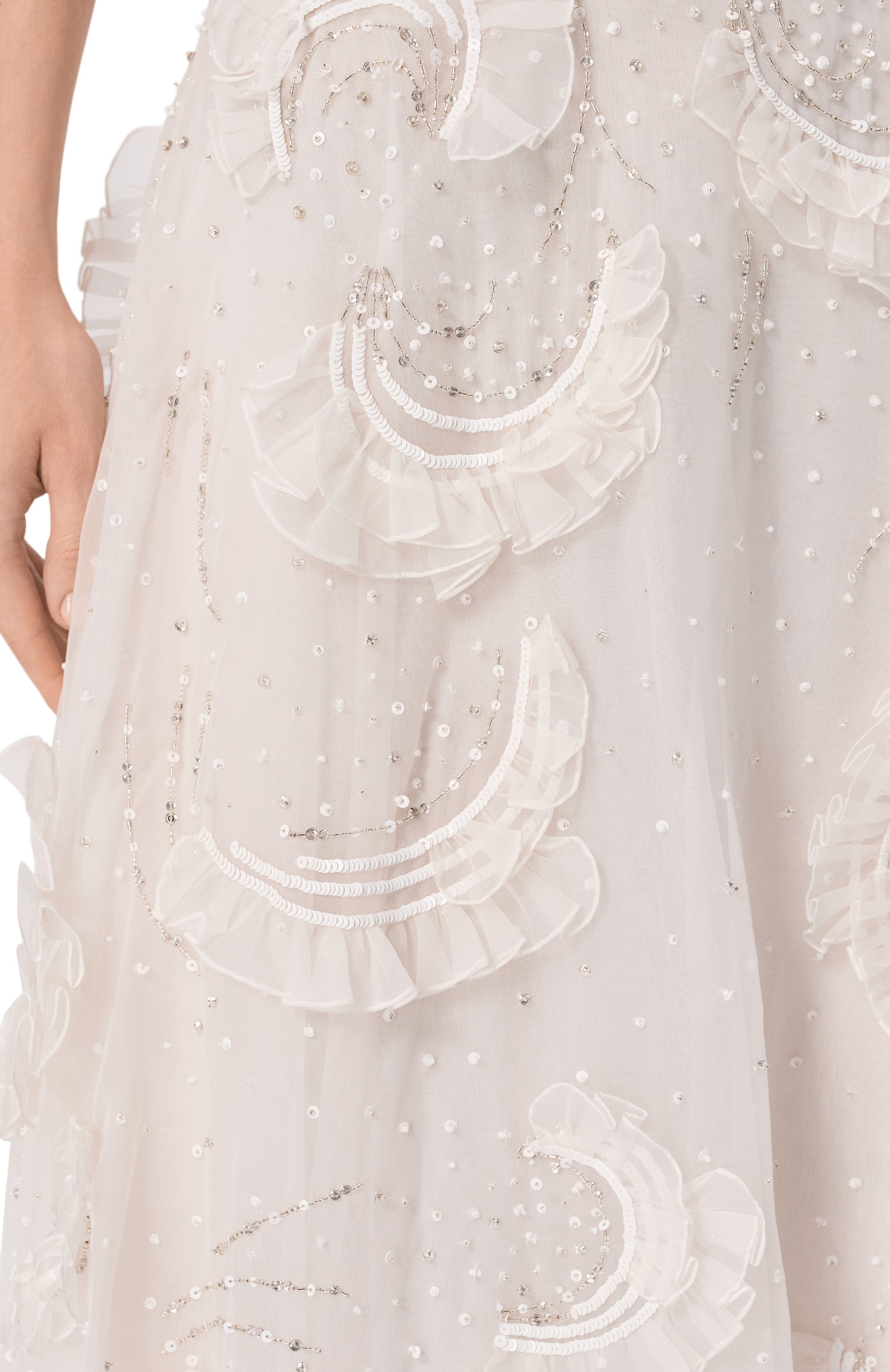 Шелковая юбка VALENTINO, арт. 5B3RABF01C8, фото 5