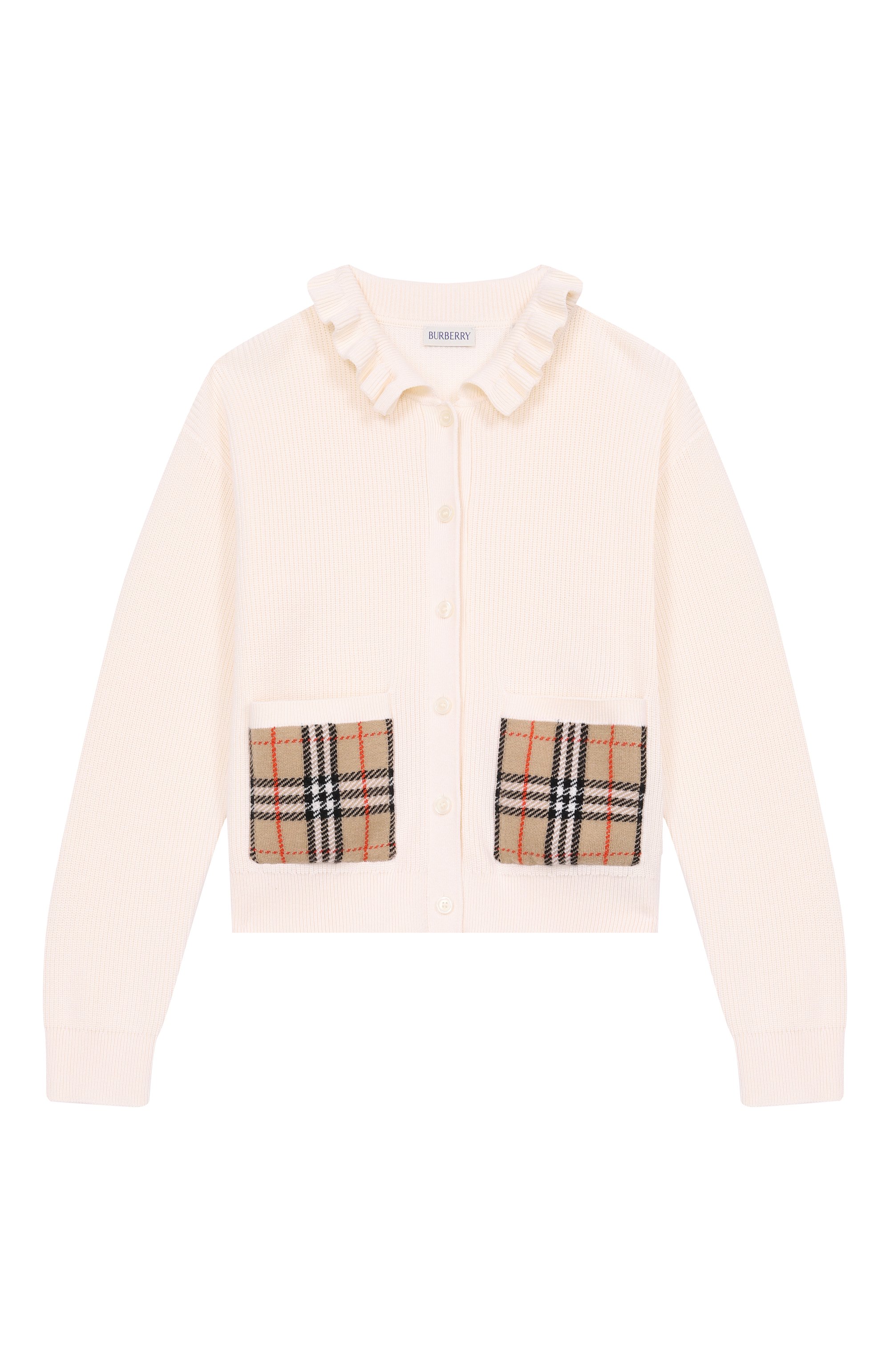 Кардиган из хлопка и шерсти BURBERRY, арт. 8117677, фото 1
