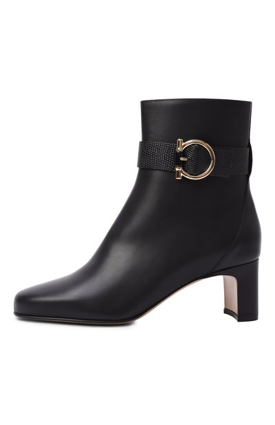 Кожаные ботильоны jamie 55 FERRAGAMO, арт. 01J229/779, фото 4