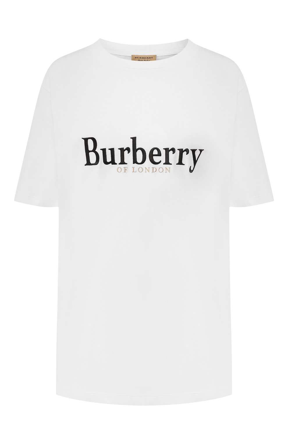 Хлопковая футболка BURBERRY, арт. 8005940, фото 1