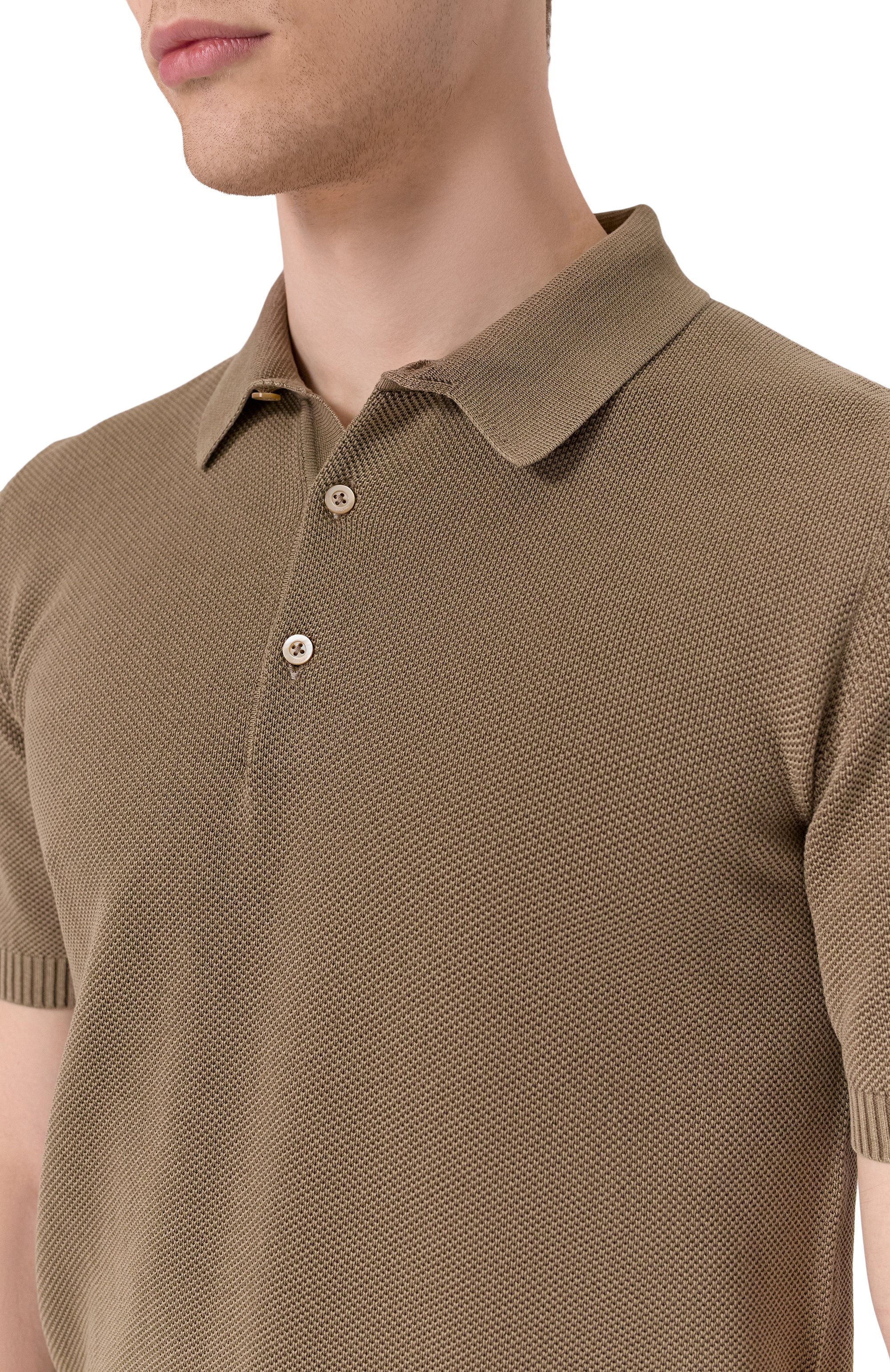 Хлопковое поло BOGLIOLI, арт. 91554T/SB4801, фото 5