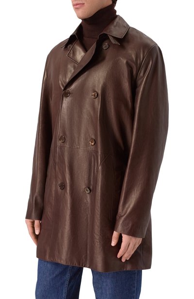 Кожаный плащ MVST, арт. ZEKB-ES4365/Z2764-1, фото 3