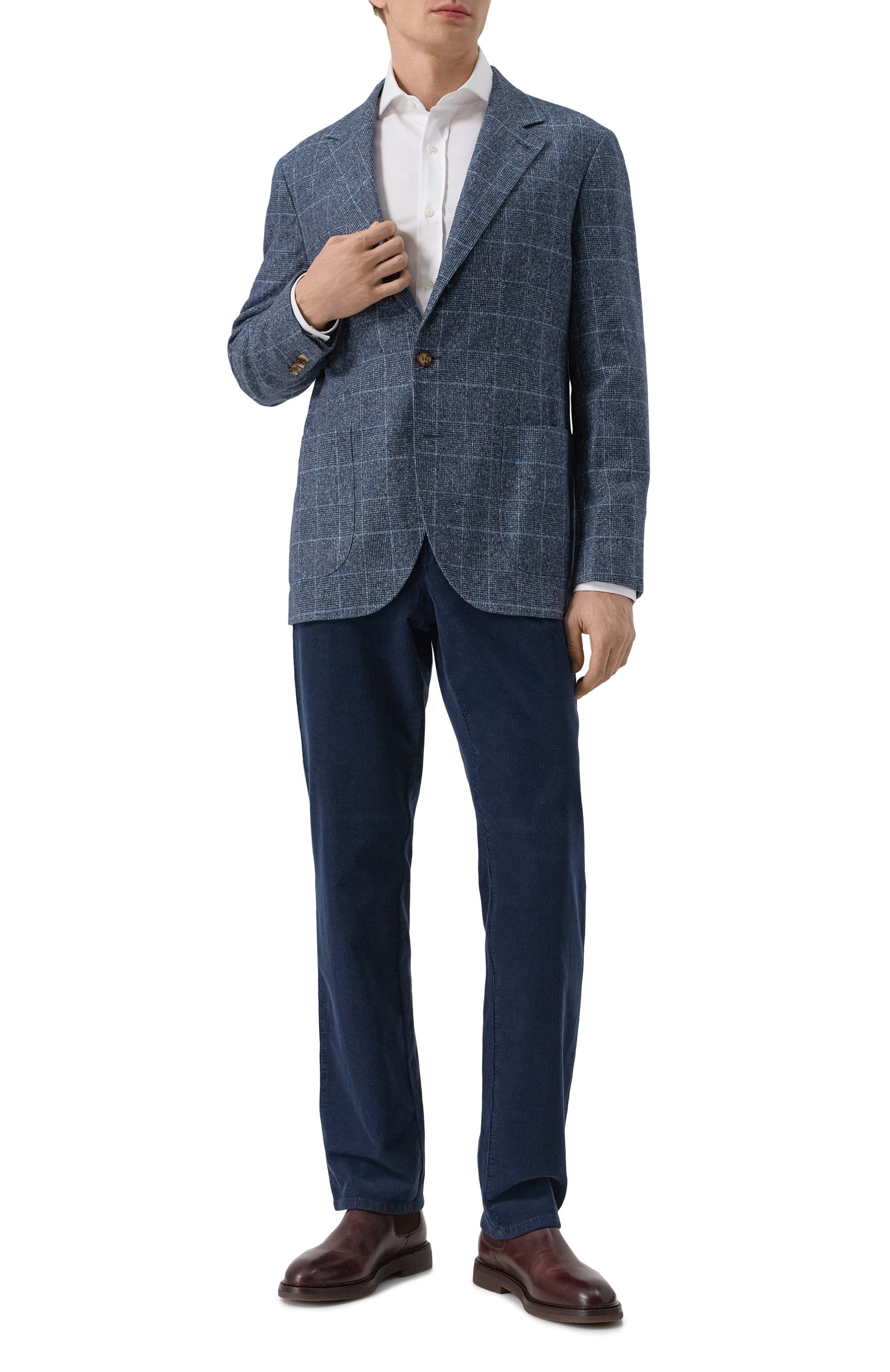 Пиджак из шелка и шерсти BRUNELLO CUCINELLI, арт. MY4667BND, фото 2