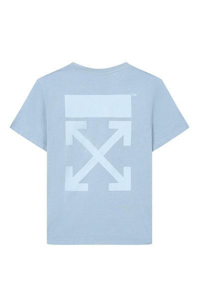Хлопковая футболка OFF-WHITE, арт. 0GAA001S26JER009, фото 2