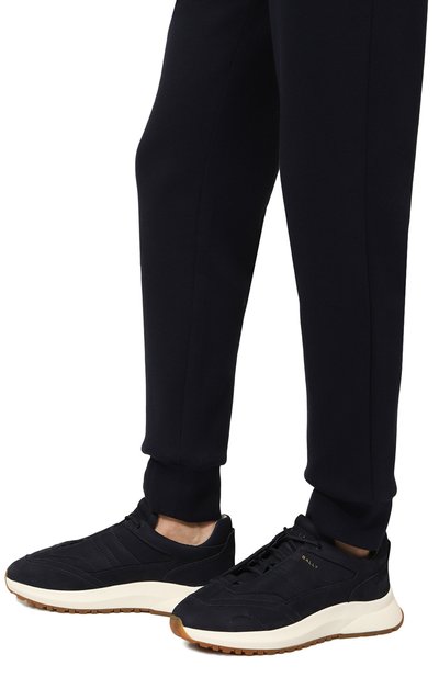 Кроссовки dressy из нубука BALLY, арт. MSK0AL/NK005, фото 3