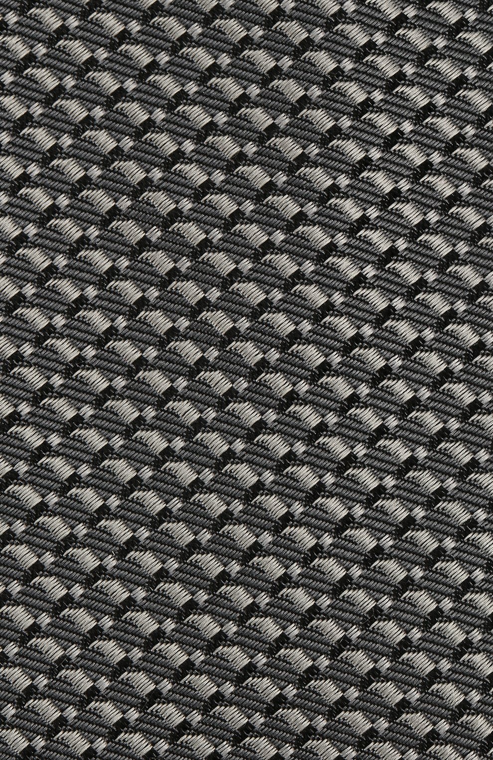 Шелковый галстук с узором LANVIN серого цвета по цене 11350 руб., арт. 2278/TIE, фото 3 Шелковый галстук с узором LANVIN, арт. 2278/TIE, фото 3