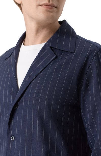 Шерстяная рубашка DOLCE & GABBANA, арт. G50D8Z/FR23B, фото 5