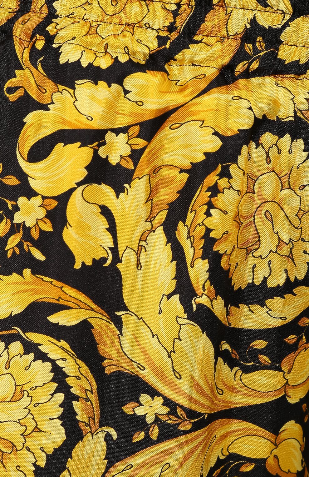 Шелковые брюки VERSACE разноцветного цвета по цене 83550 руб., арт. AUD05057/A232999, фото 5 Шелковые брюки VERSACE, арт. AUD05057/A232999, фото 5