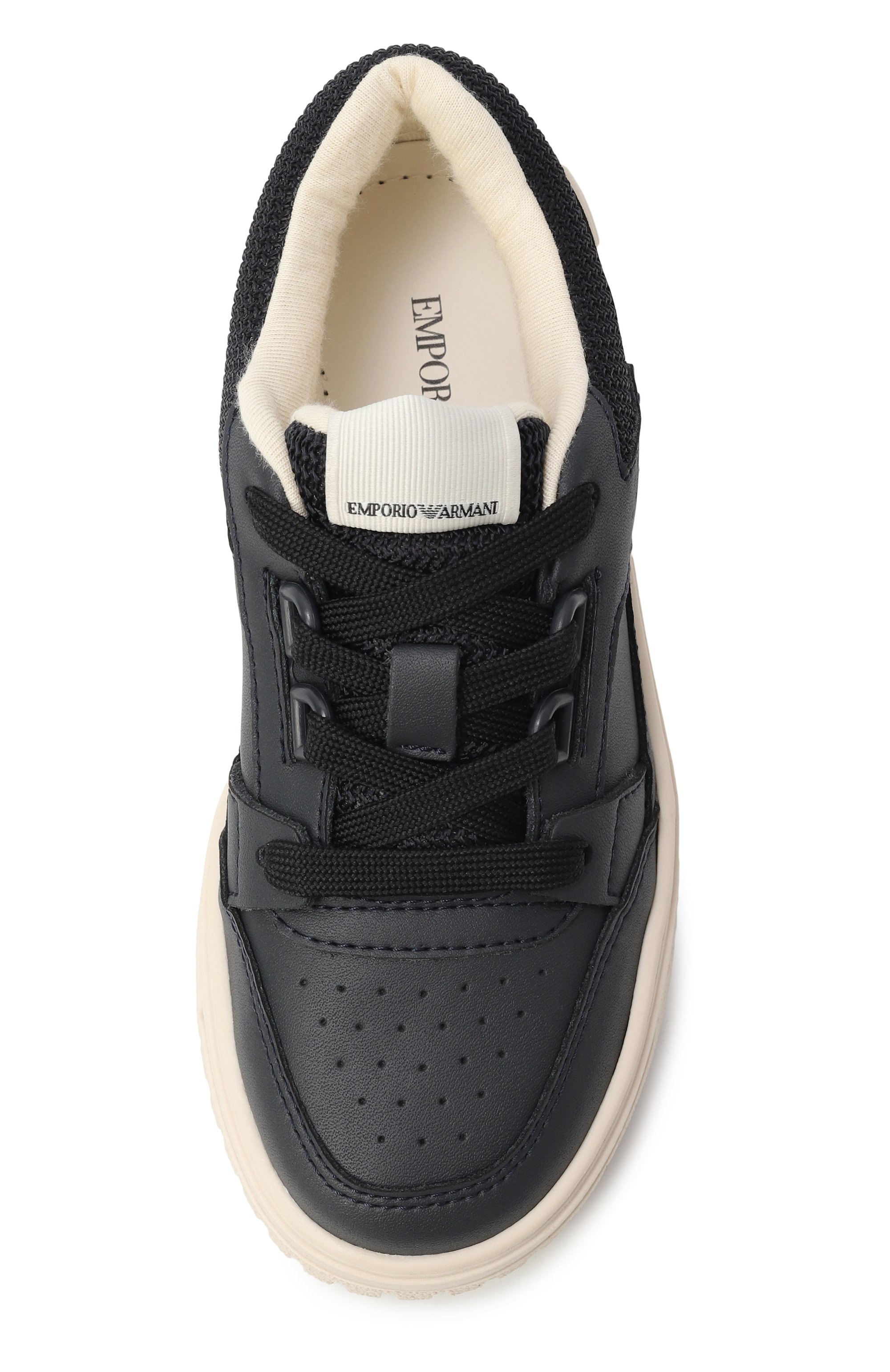 Кожаные кеды EMPORIO ARMANI, арт. EB000805/AF18756, фото 4