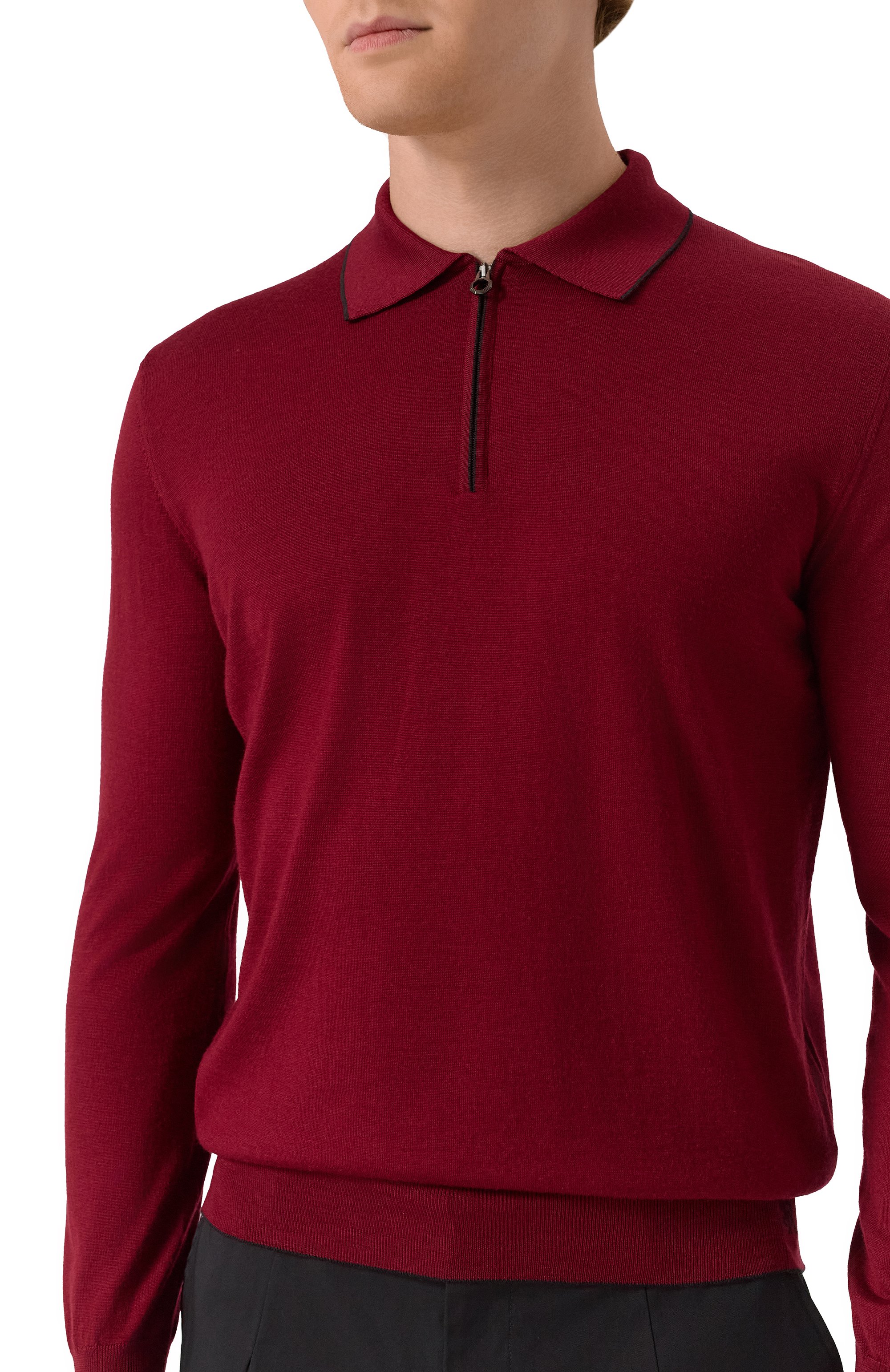 Поло из шерсти и шелка STEFANO RICCI, арт. KE08004P30/E25374, фото 5