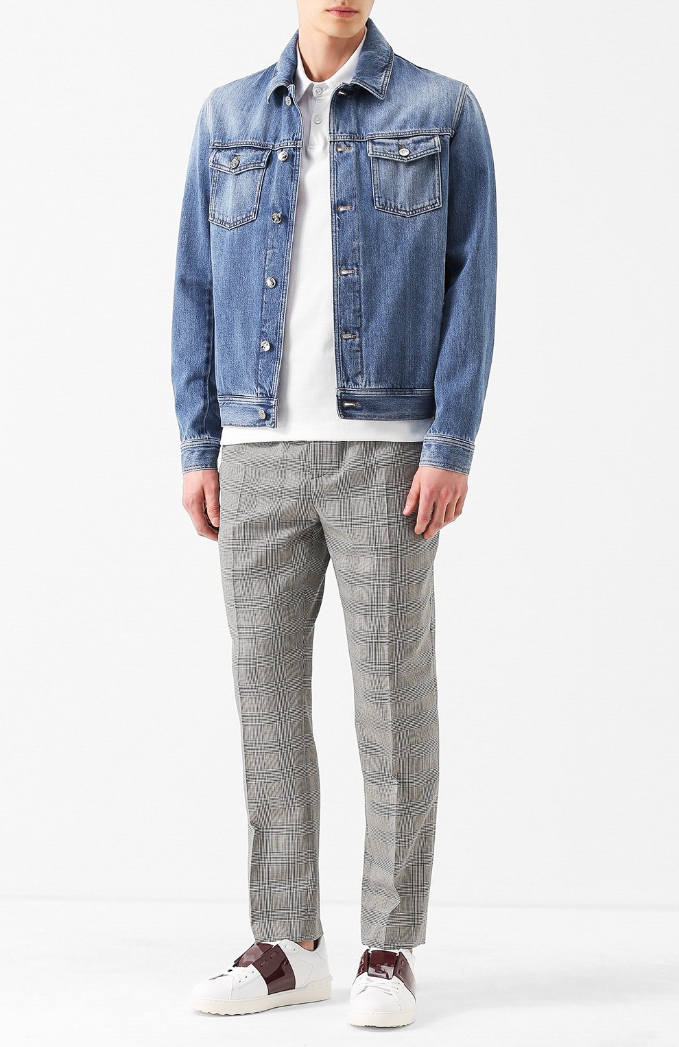 Кожаные кеды open VALENTINO, арт. MY0S0830/TCQ, фото 2