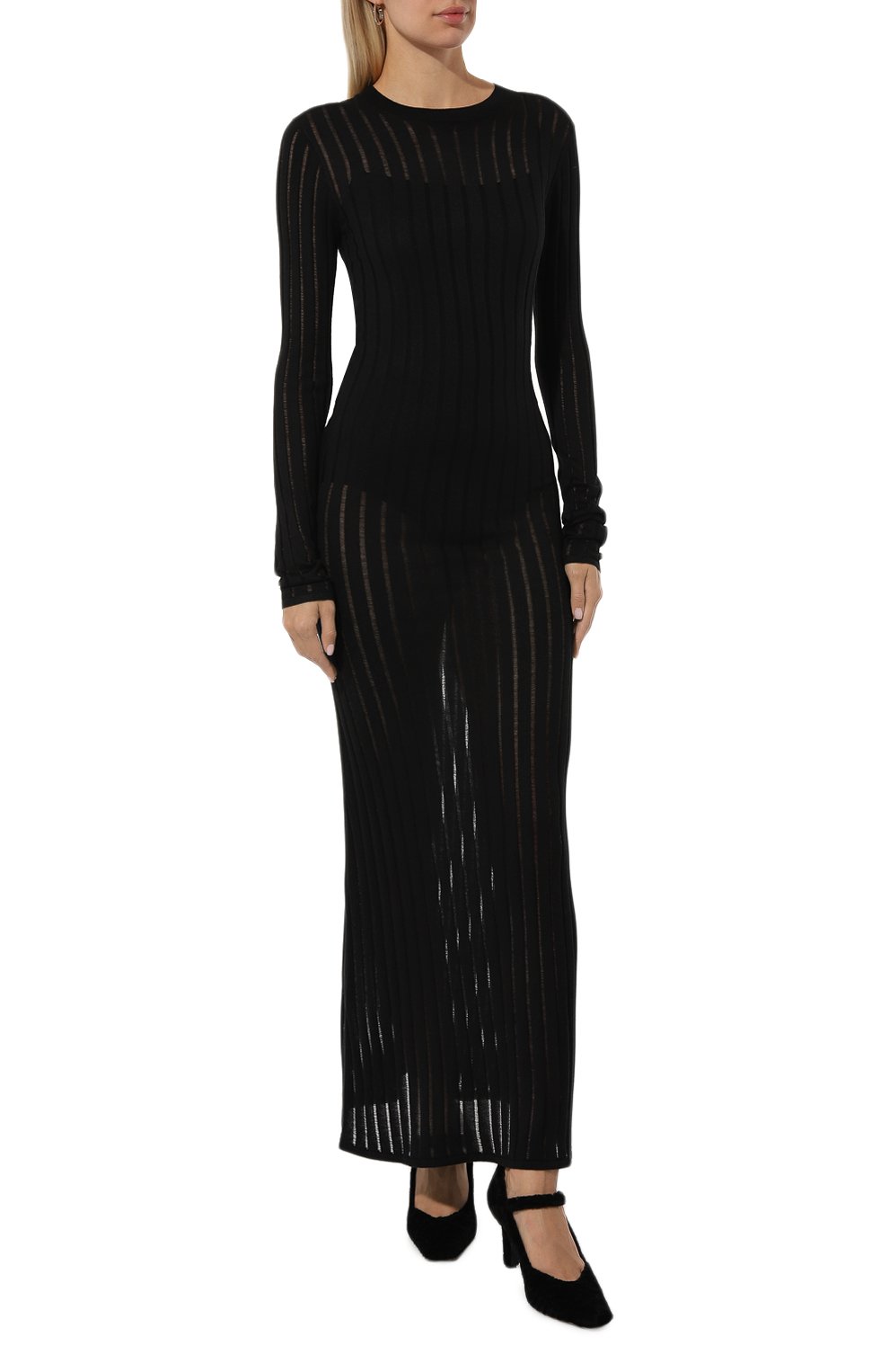 Платье из шелка и кашемира PERVERT, арт. PE24/DR01/60-04, фото 3