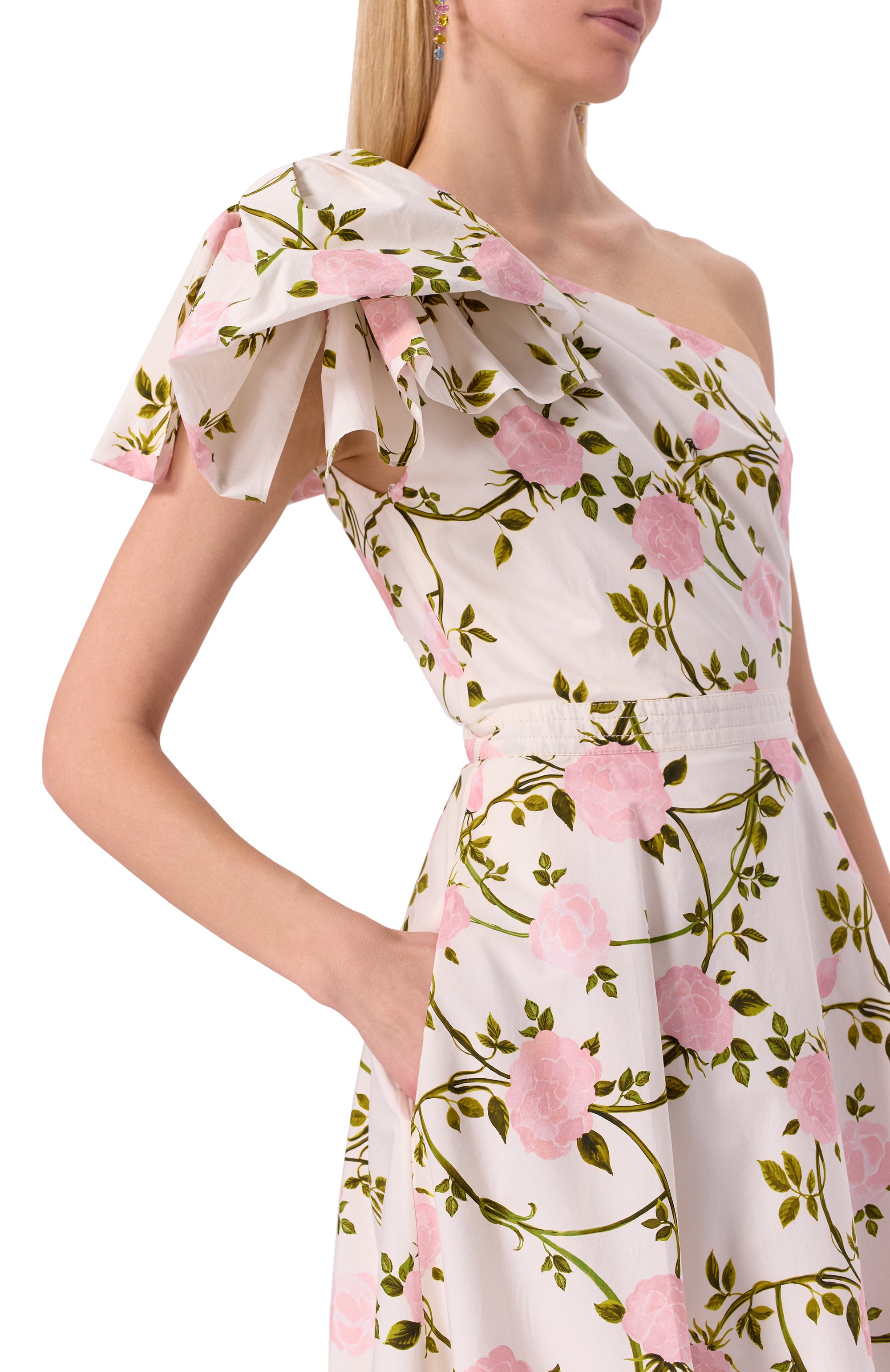 Хлопковое платье GIAMBATTISTA VALLI, арт. 25SSPVCA5262-31PRI, фото 5