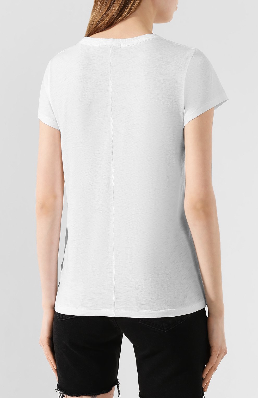 Хлопковая футболка RAG AND BONE, арт. WCC20ST037CH37, фото 4