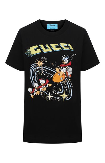 Хлопковая футболка disney x gucci GUCCI, арт. 644671/XJDBD, фото 1