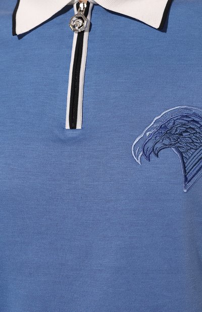 Поло из шелка и хлопка STEFANO RICCI, арт. K818919P31/T23271, фото 5