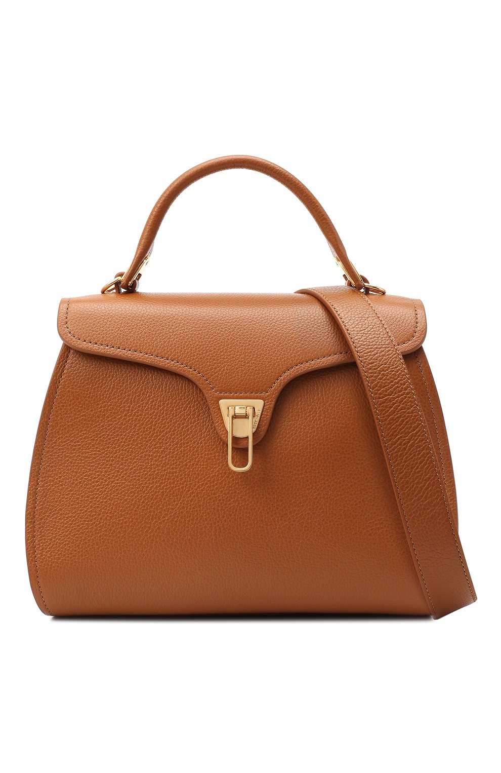 Сумка marvin medium COCCINELLE коричневого цвета по цене 38300 руб., арт. E1 GP0 18 03 01, фото 6 Сумка marvin medium COCCINELLE, арт. E1 GP0 18 03 01, фото 6