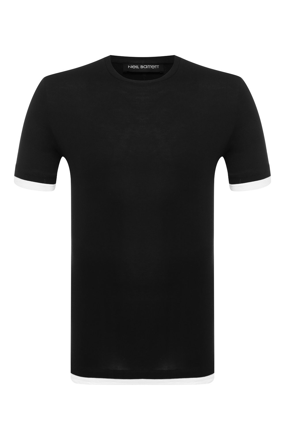 Футболка из вискозы NEIL BARRETT, арт. BJT420/L527C, фото 1