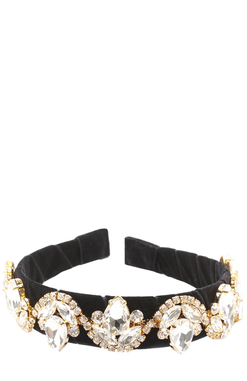 Текстильный ободок с кристаллами DAVID CHARLES, арт. 8708, фото 2