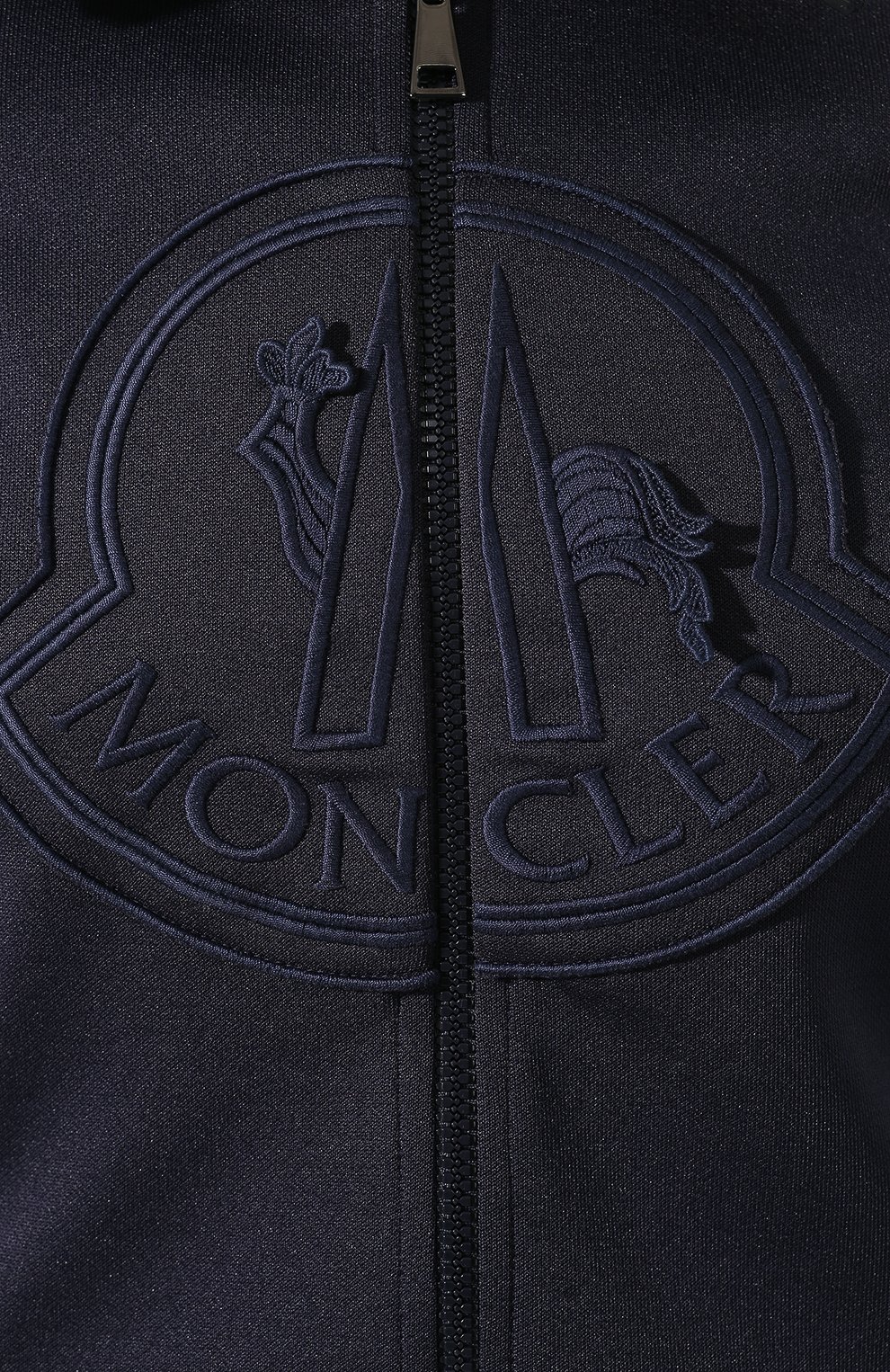 Толстовка MONCLER темно-синего цвета по цене 49250 руб., арт. E2-093-84607-00-V8041, фото 5 Толстовка MONCLER, арт. E2-093-84607-00-V8041, фото 5