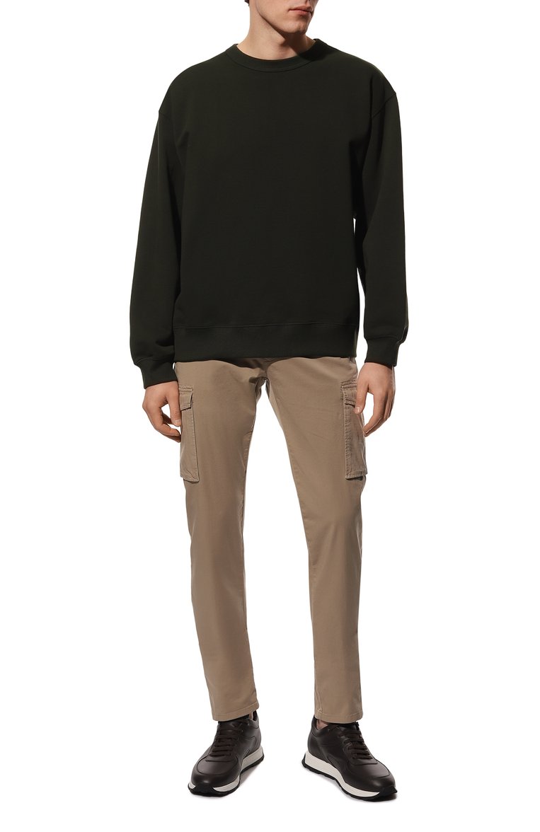 Хлопковые брюки-карго PAUL&SHARK, арт. 22414056, фото 2