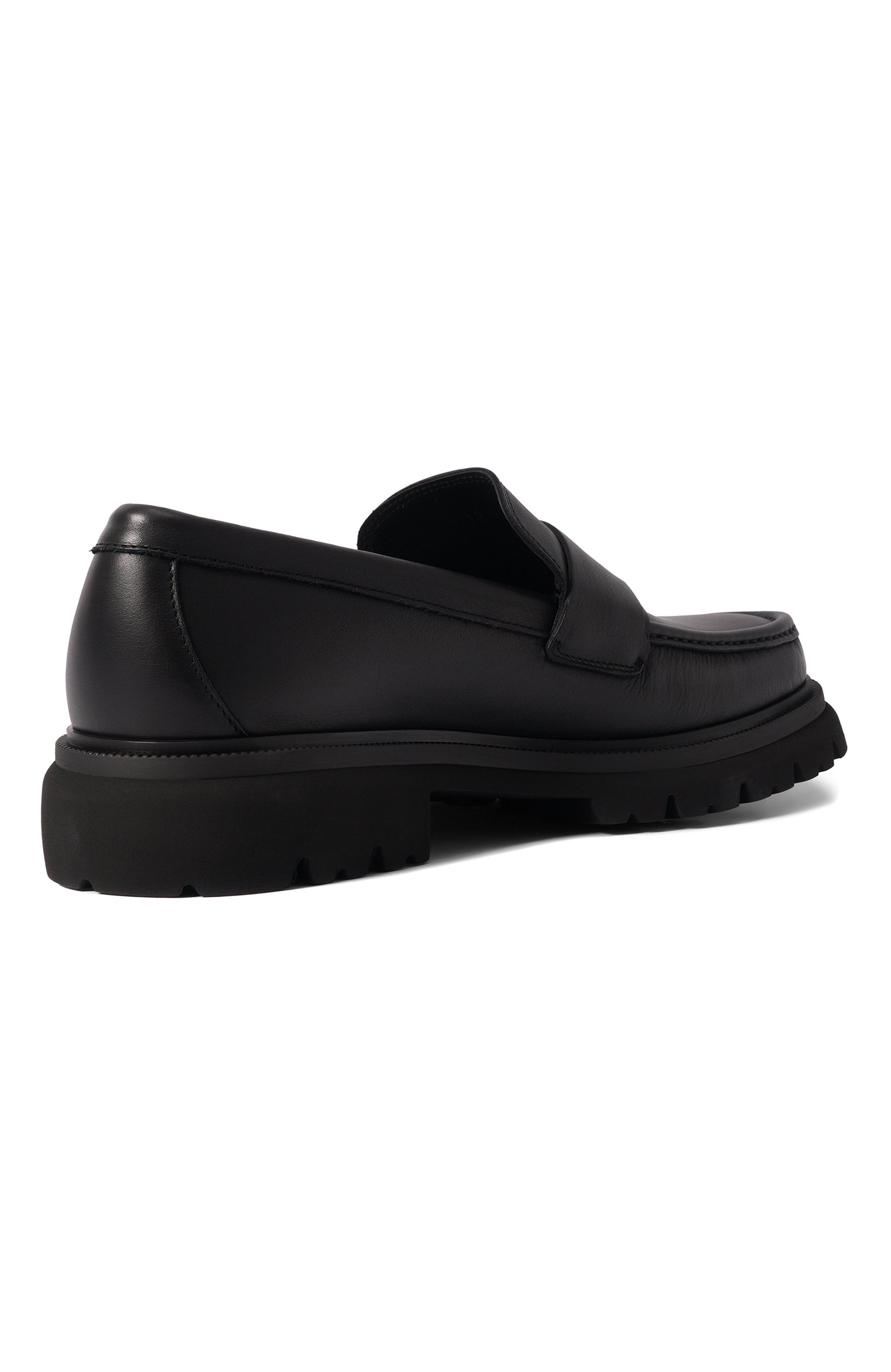 Кожаные лоферы bleecker FERRAGAMO черного цвета по цене 122000 руб., арт. 029966/784452, фото 4 Кожаные лоферы bleecker FERRAGAMO, арт. 029966/784452, фото 4