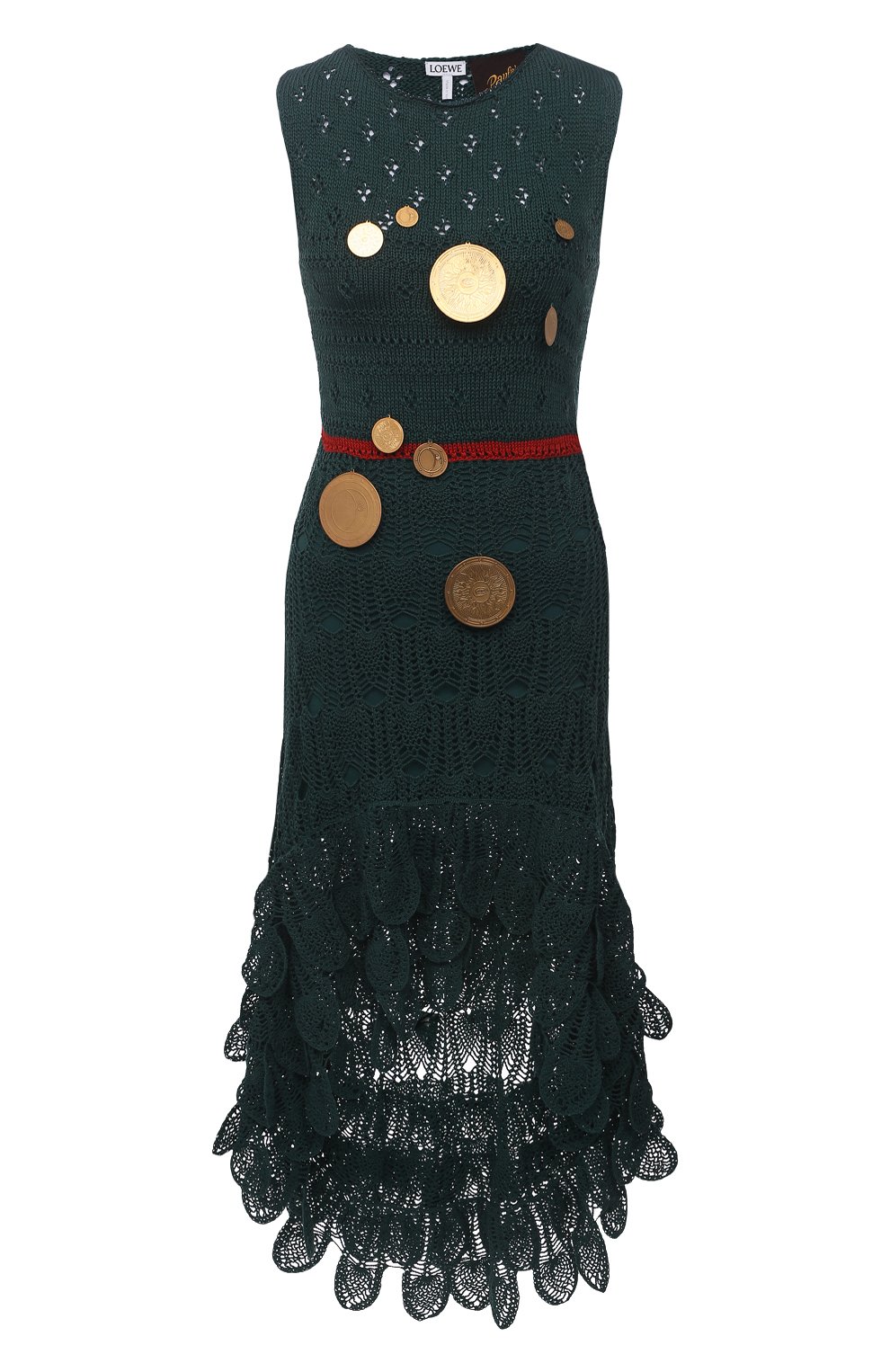 Хлопковое платье loewe x paula's ibiza LOEWE, арт. S616Y15K04, фото 1