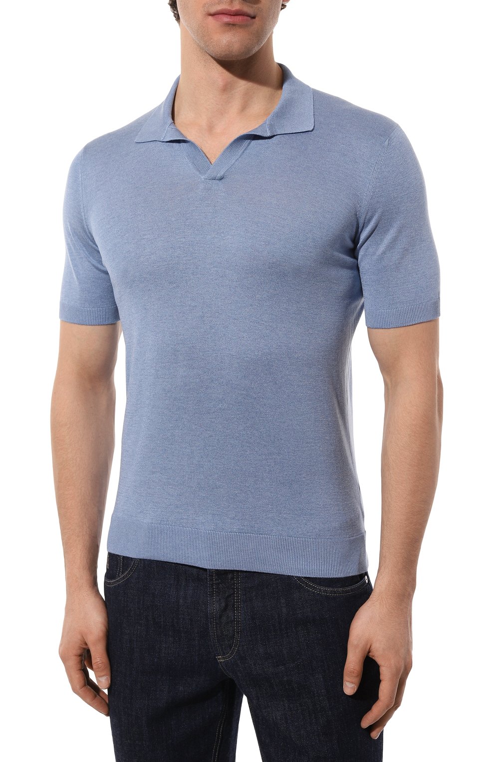 Шелковое поло GRAN SASSO, арт. 43129/23503, фото 3