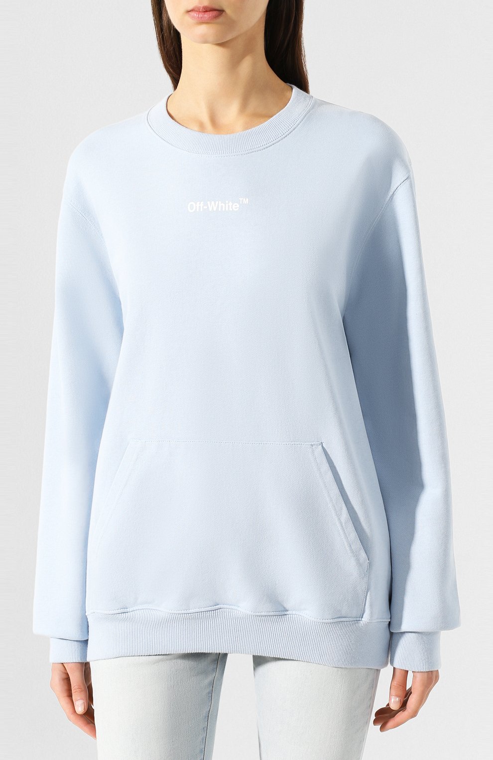 Хлопковый свитшот OFF-WHITE, арт. 0WBA055R200030433301, фото 3