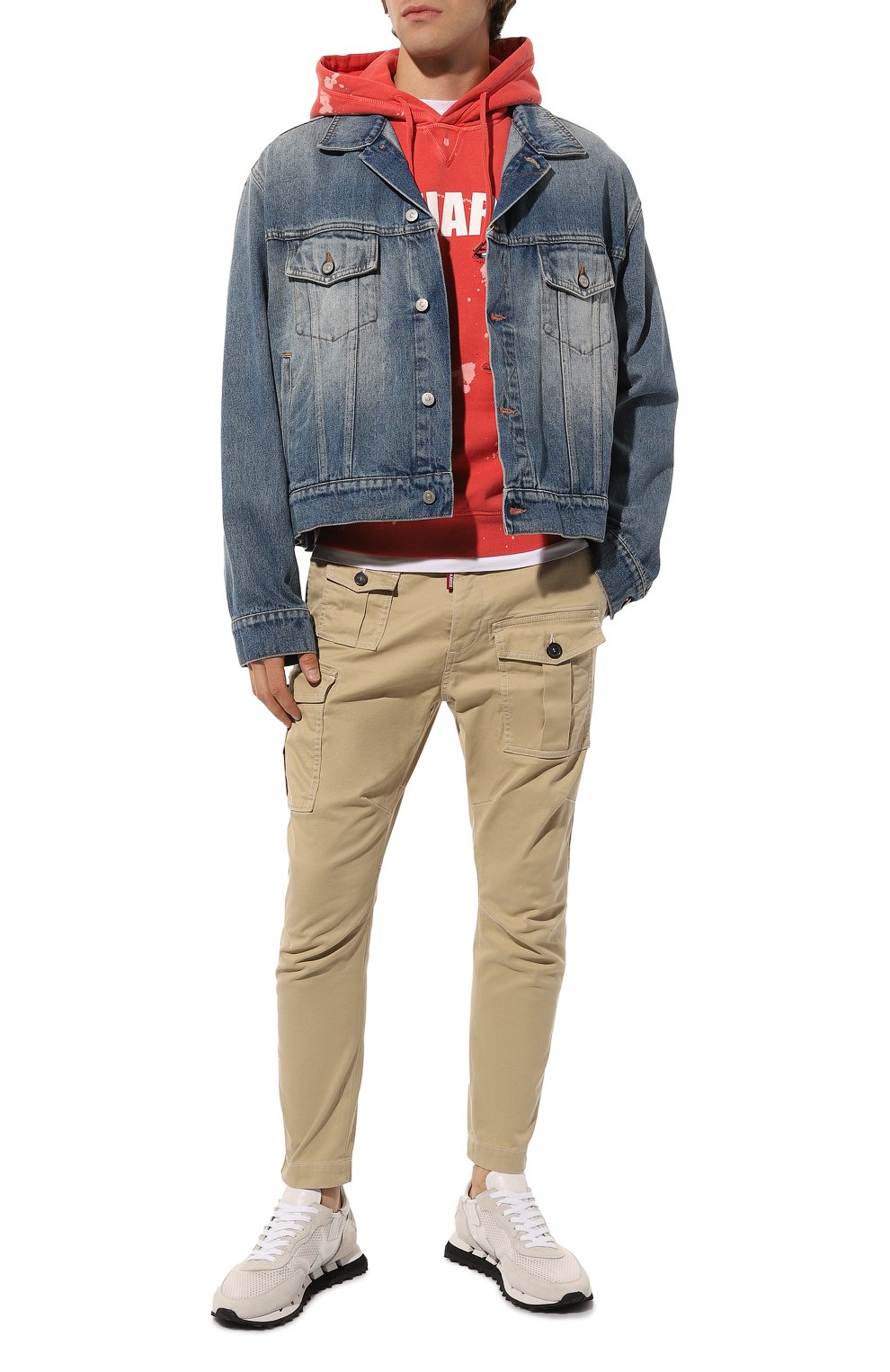 Хлопковое худи DSQUARED2, арт. S74GU0676/S25030, фото 2