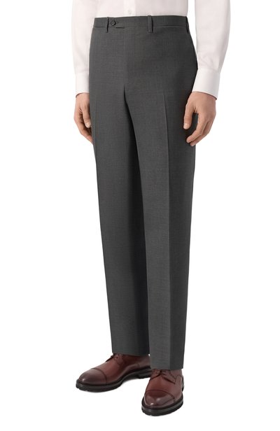 Шерстяной костюм KITON темно-серого цвета по цене 1180000 руб., арт. UA81K09828_002, фото 4 Шерстяной костюм KITON, арт. UA81K09828_002, фото 4