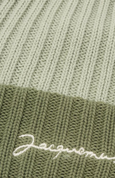 Хлопковая шапка le bonnet JACQUEMUS, арт. 206AC07/514560, фото 3