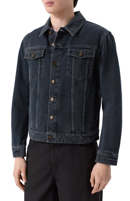 Джинсовая куртка Saint Laurent 695177/Y07TE Серый  695177/Y07TE Фото 3