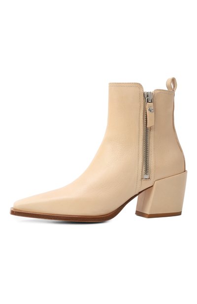 Кожаные ботильоны abigail zip 50 AGL, арт. D784503PC/GAUCH, фото 4