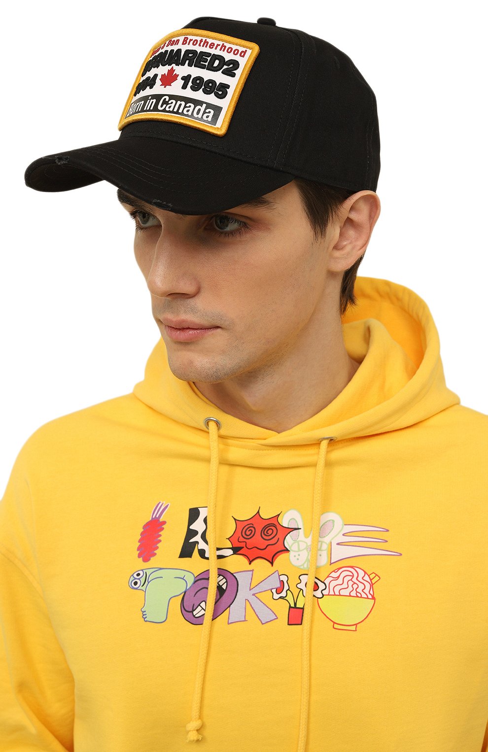 Хлопковая бейсболка DSQUARED2, арт. BCM0552 05C00001, фото 2