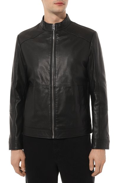 Кожаная куртка HUGO, арт. 50513322, фото 3