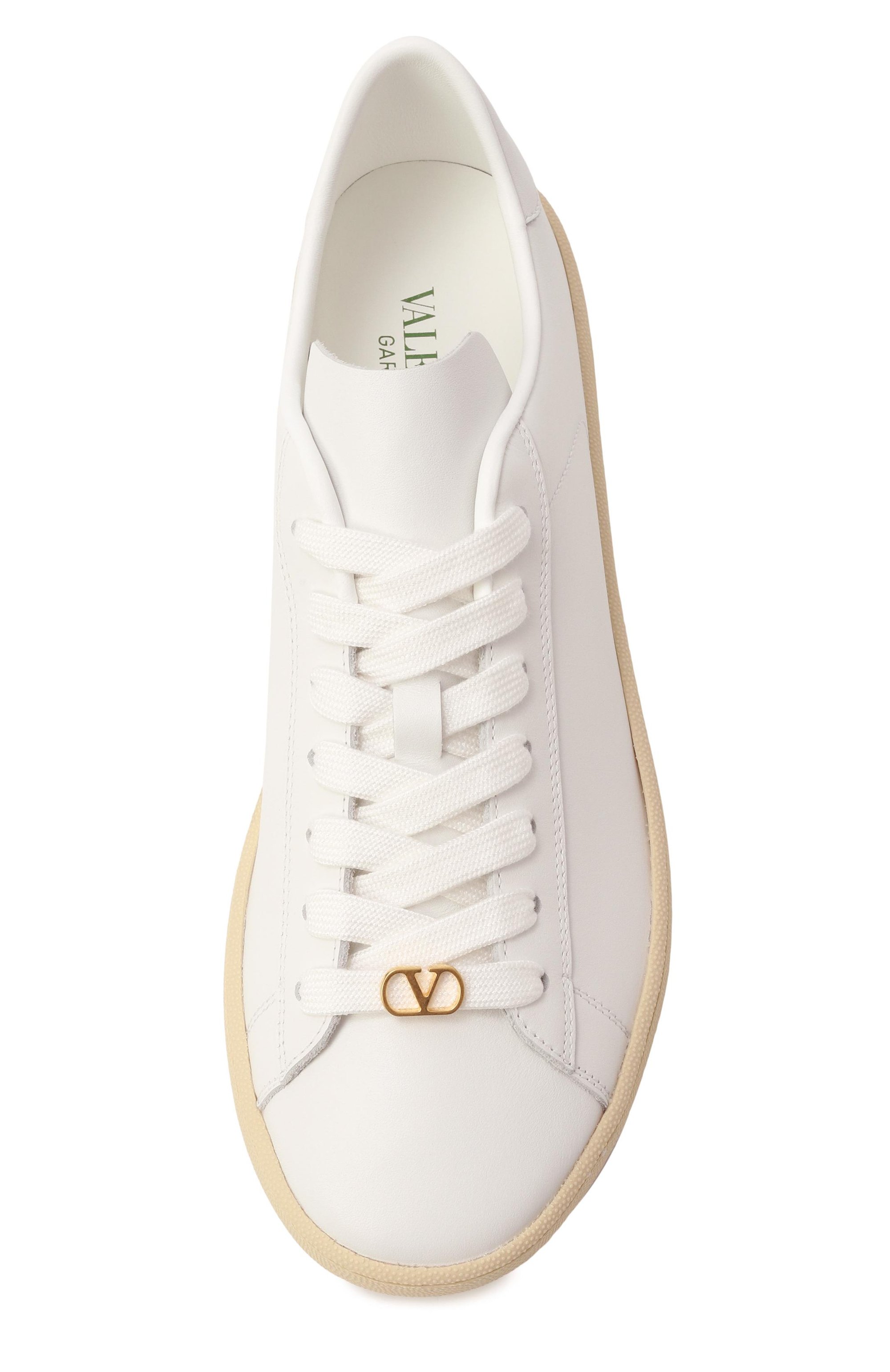 Кожаные кеды royco VALENTINO белого цвета по цене 78250 руб., арт. 7W2S0LX9/BYA, фото 6 Кожаные кеды royco VALENTINO, арт. 7W2S0LX9/BYA, фото 6